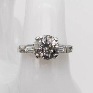 3.3CT+ Diamond Platinum Wedding Ring $37,000